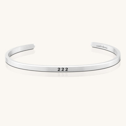 Angel Number Bracelet: 11:11, 222, 333