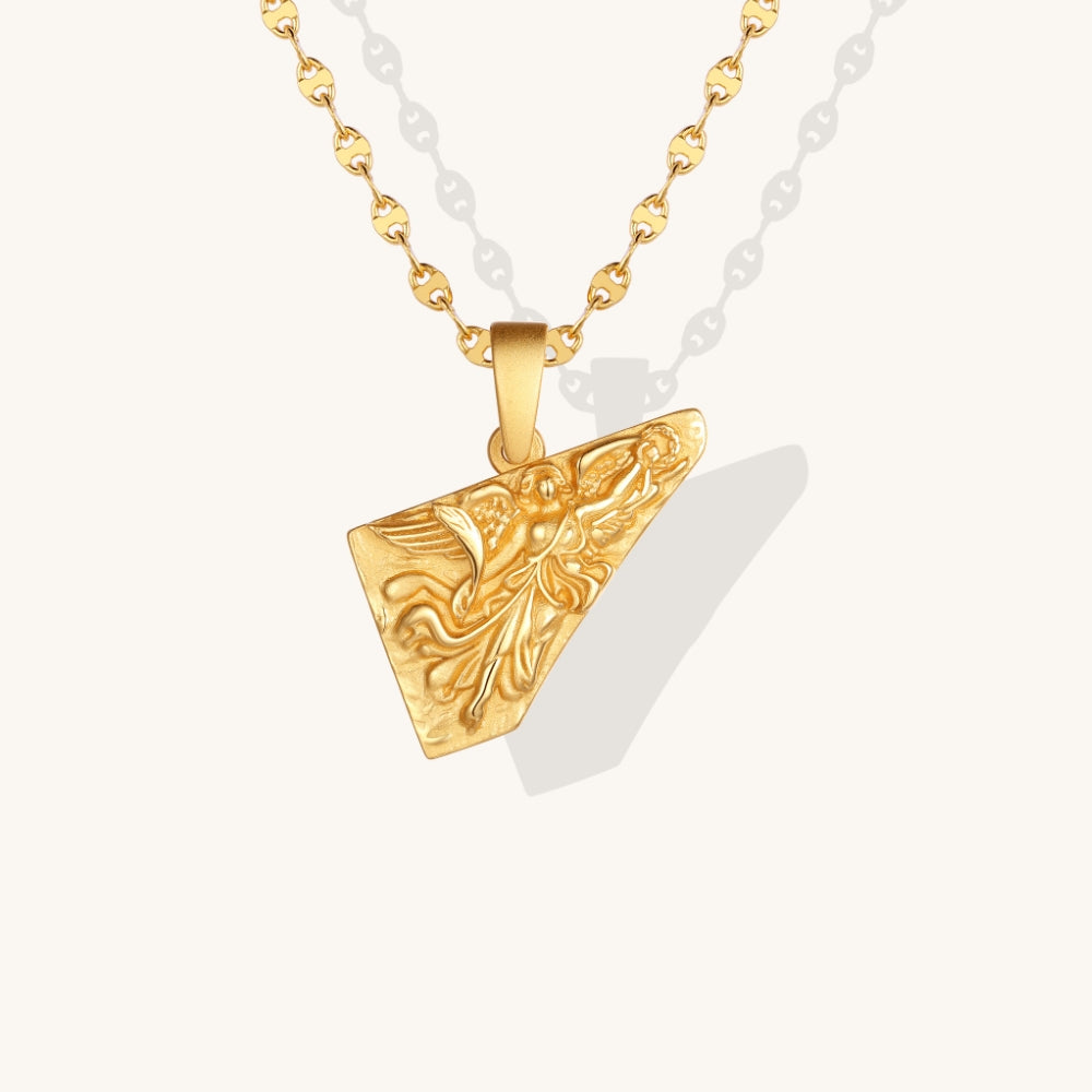 Nike on sale necklace gold