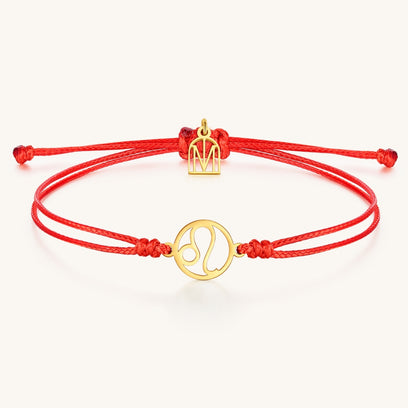 Leo Zodiac Thread Bracelet