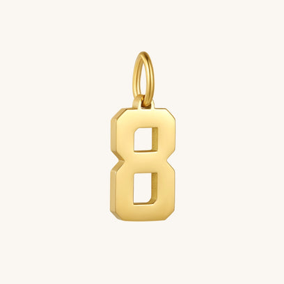 The Lucky Number Charm - 8