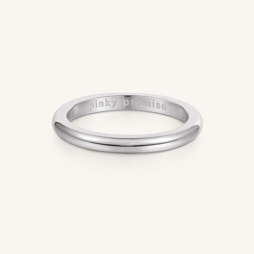 Ring that says pinky promise hotsell