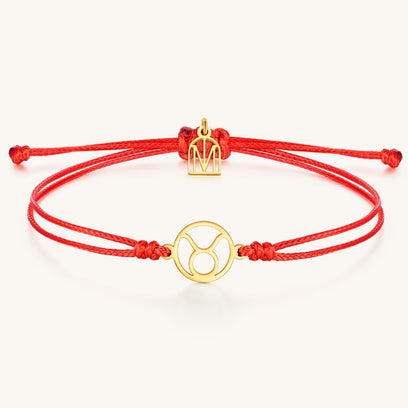 Taurus Zodiac Thread Bracelet