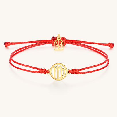 Virgo Zodiac Thread Bracelet